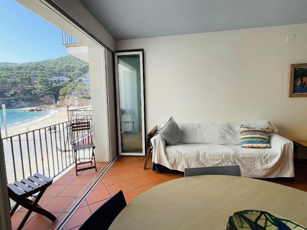 Tamariu Beach 1: Beachfront Wifi Up To 6 Ppl Exterior foto