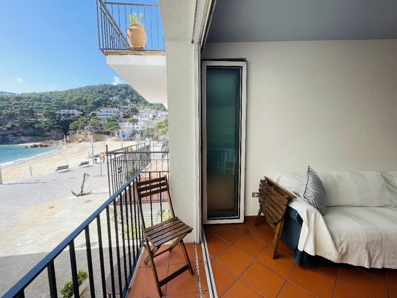 Tamariu Beach 1: Beachfront Wifi Up To 6 Ppl Exterior foto