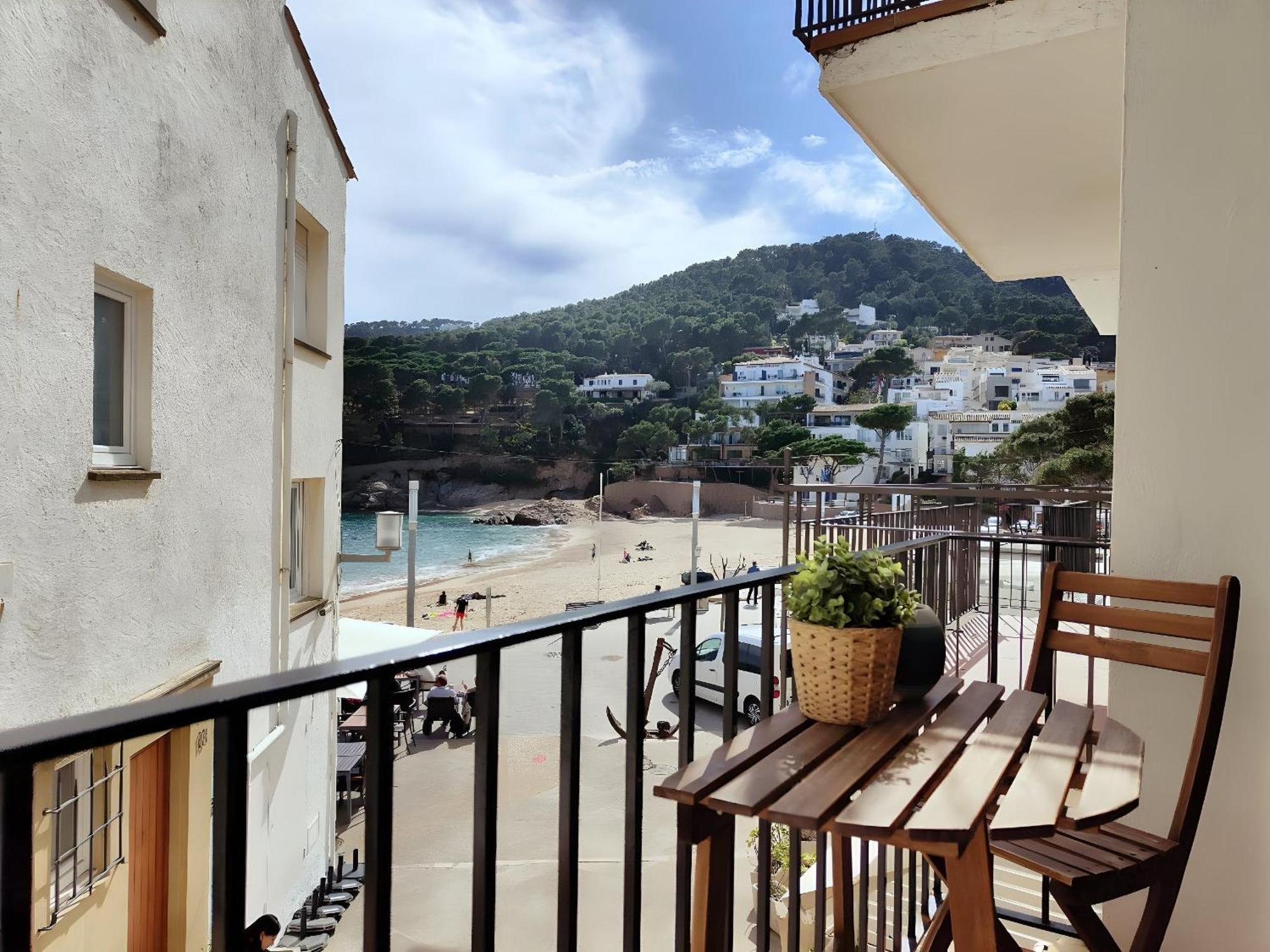 Tamariu Beach 1: Beachfront Wifi Up To 6 Ppl Exterior foto