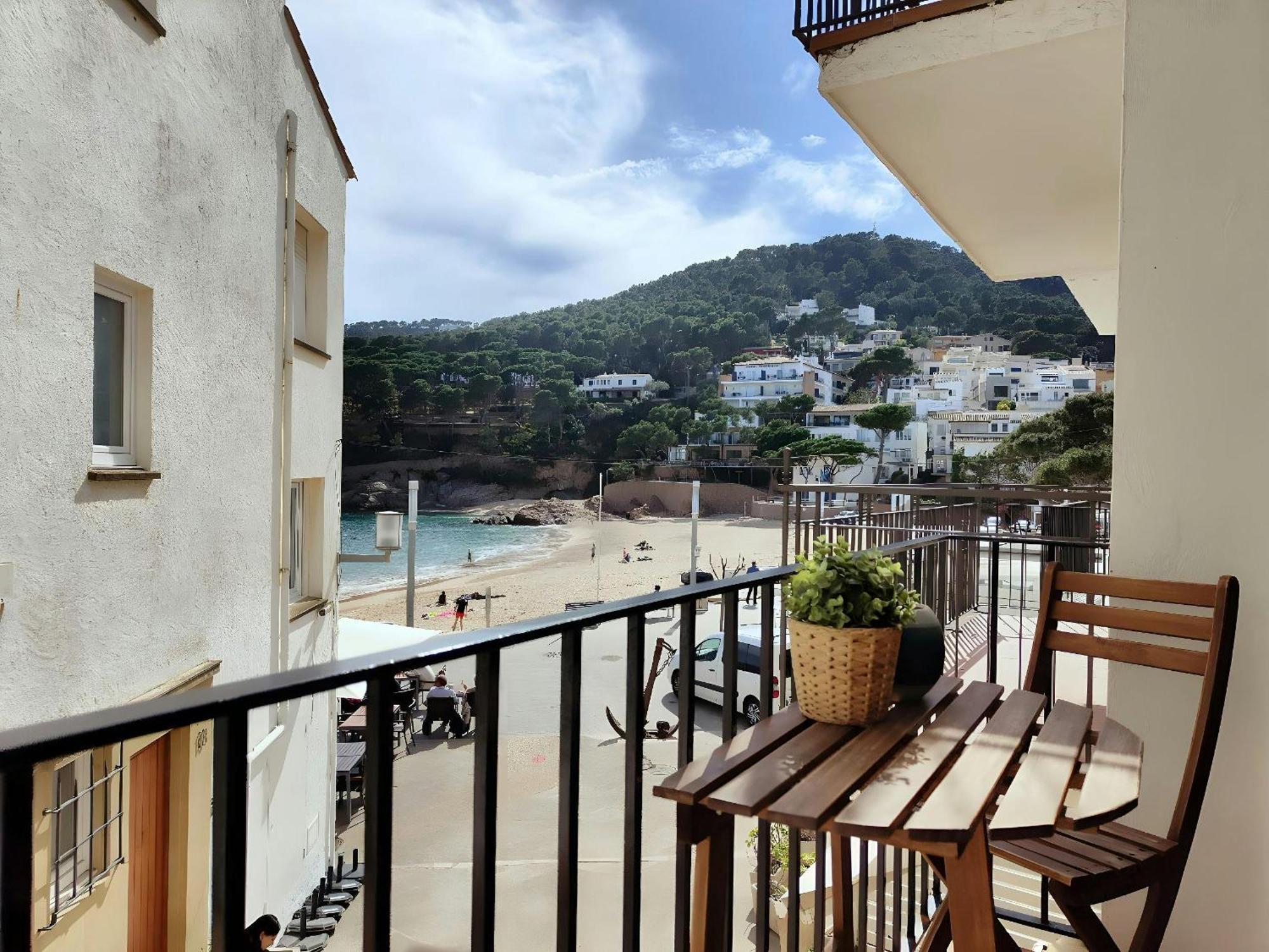 Tamariu Beach 1: Beachfront Wifi Up To 6 Ppl Exterior foto